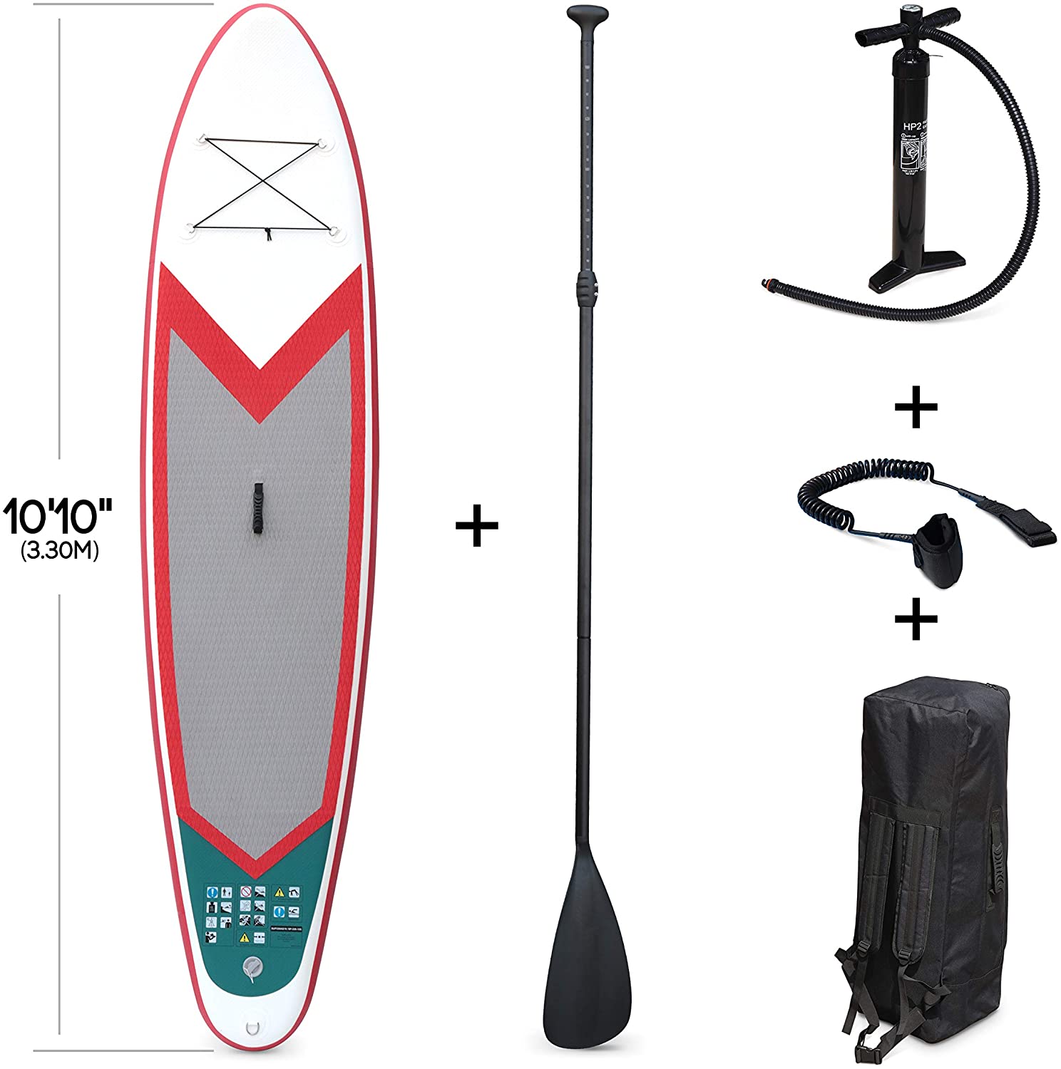Planche De Paddle Gonflable Pour Enfants 8'x30''x6'' - Capacité 80 Kg, Gonflable M6A7